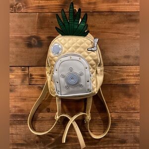 SPONGEBOB SQUAREPANTS NWOT Pineapple Mini Backpack BoxLunch Exclusive LOUNGEFLY